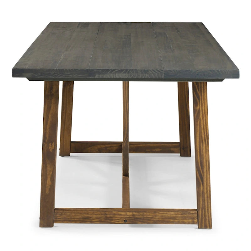 Middlebrook Solid Wood 72-inch Farmhouse Trestle Dining Table