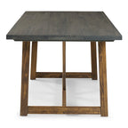 Middlebrook Solid Wood 72-inch Farmhouse Trestle Dining Table