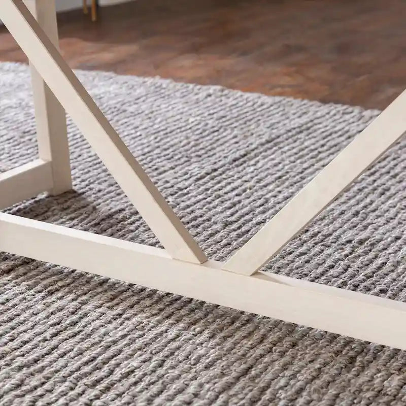 Middlebrook Solid Wood 72-inch Farmhouse Trestle Dining Table
