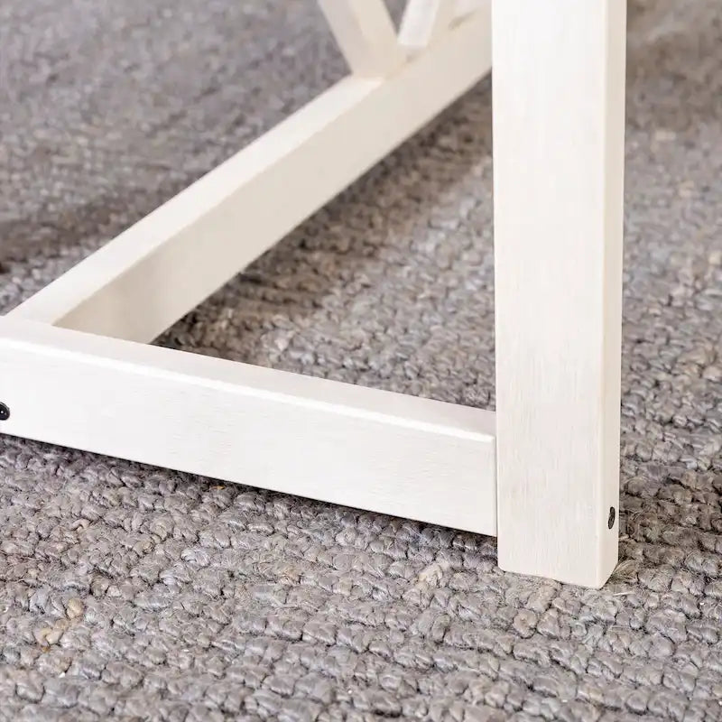Middlebrook Solid Wood 72-inch Farmhouse Trestle Dining Table