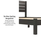 Middlebrook Designs Minimalist Queen Bedframe