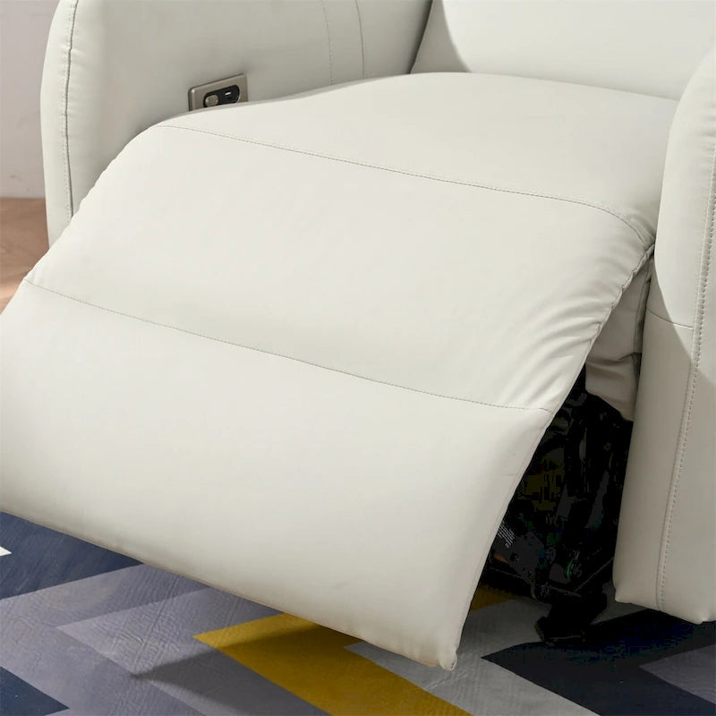 Power Recliner Wall Hugger,Small Power Recliner for Living Room,Electric Recliner for small space,Reclining Sofa