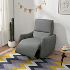 Power Recliner Wall Hugger,Small Power Recliner for Living Room,Electric Recliner for small space,Reclining Sofa