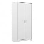 Cabot Tall Bathroom Storage Cabinet with Doors by Bush Furniture