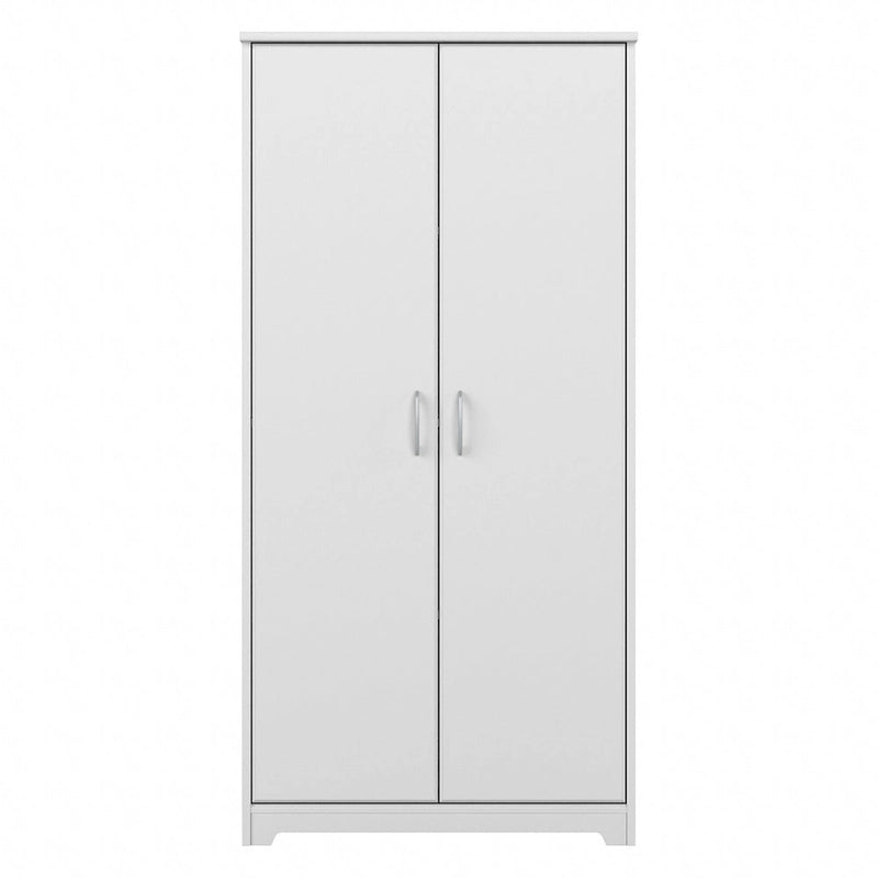 Cabot Tall Bathroom Storage Cabinet with Doors by Bush Furniture