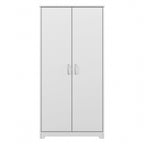Cabot Tall Bathroom Storage Cabinet with Doors by Bush Furniture