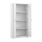 Cabot Tall Bathroom Storage Cabinet with Doors by Bush Furniture