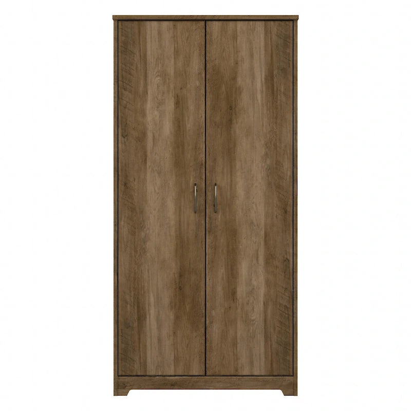 Cabot Tall Bathroom Storage Cabinet with Doors by Bush Furniture