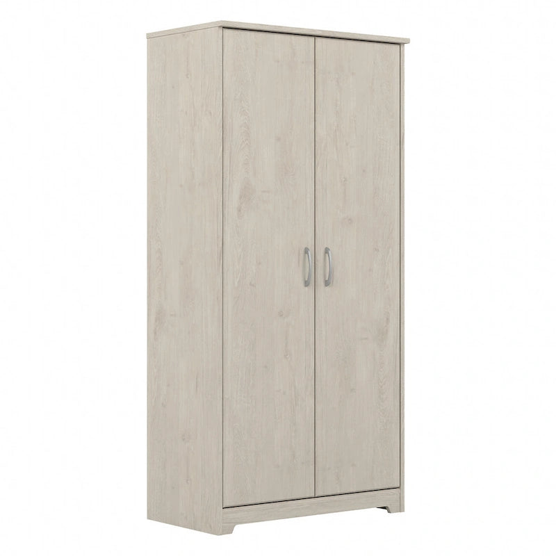 Cabot Tall Bathroom Storage Cabinet with Doors by Bush Furniture