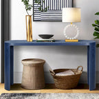 GDFStudio - Avery Modern 60 Console Table with Curved Legs and Versatile Design