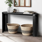 GDFStudio - Avery Modern 60 Console Table with Curved Legs and Versatile Design