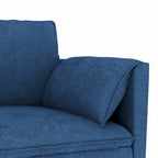 Christopher Knight Home - Noah 141.5 U-Shaped 6-Seater Sofa Couch with Movable Ottoman and Armrest Pockets, Fabric Upholstery