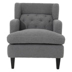 Nabo Modern Fabric Accent Chair with Cushion Back by Christopher Knight Home