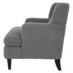 Nabo Modern Fabric Accent Chair with Cushion Back by Christopher Knight Home