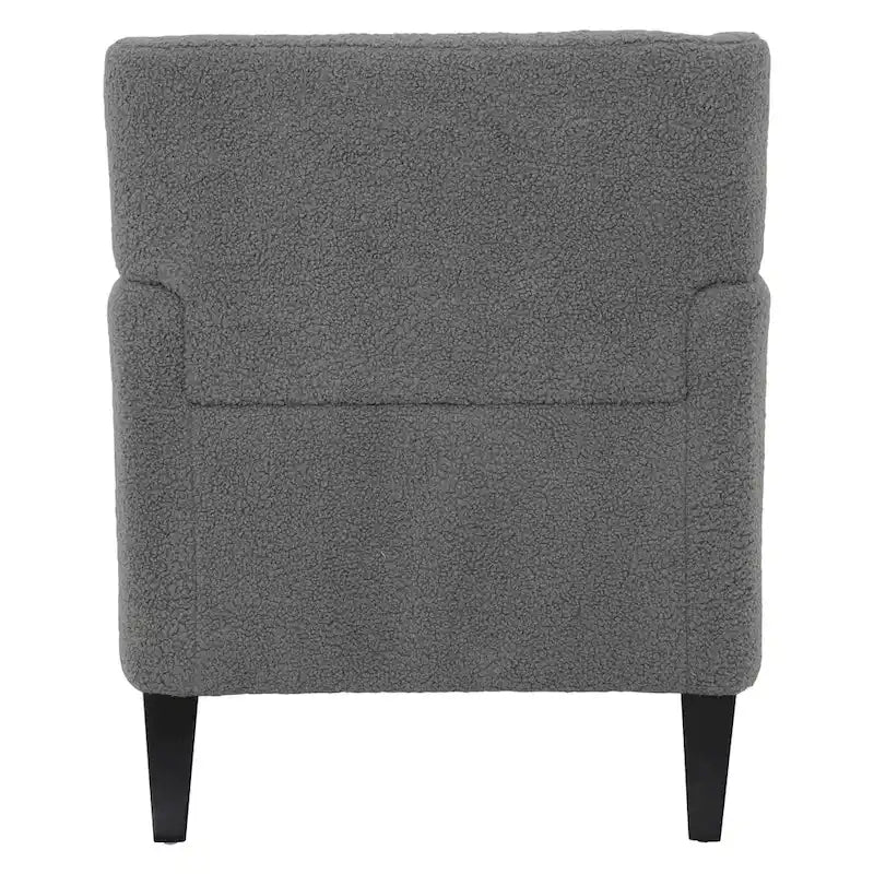 Nabo Modern Fabric Accent Chair with Cushion Back by Christopher Knight Home