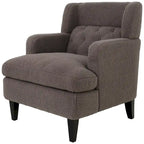 Nabo Modern Fabric Accent Chair with Cushion Back by Christopher Knight Home
