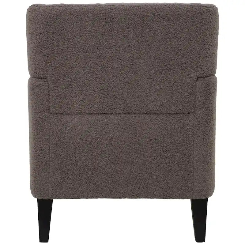 Nabo Modern Fabric Accent Chair with Cushion Back by Christopher Knight Home