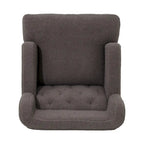 Nabo Modern Fabric Accent Chair with Cushion Back by Christopher Knight Home