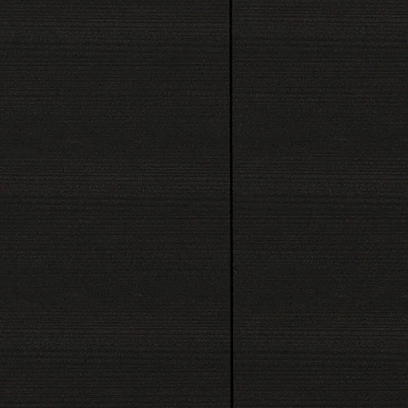 HomeRoots 47 Black Wood Wall Mounted Accent Cabinet With Four Doors