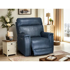 Leather Zero Gravity Power Recliner with Power Headrest and Power Lumbar,USB&USB-C Port