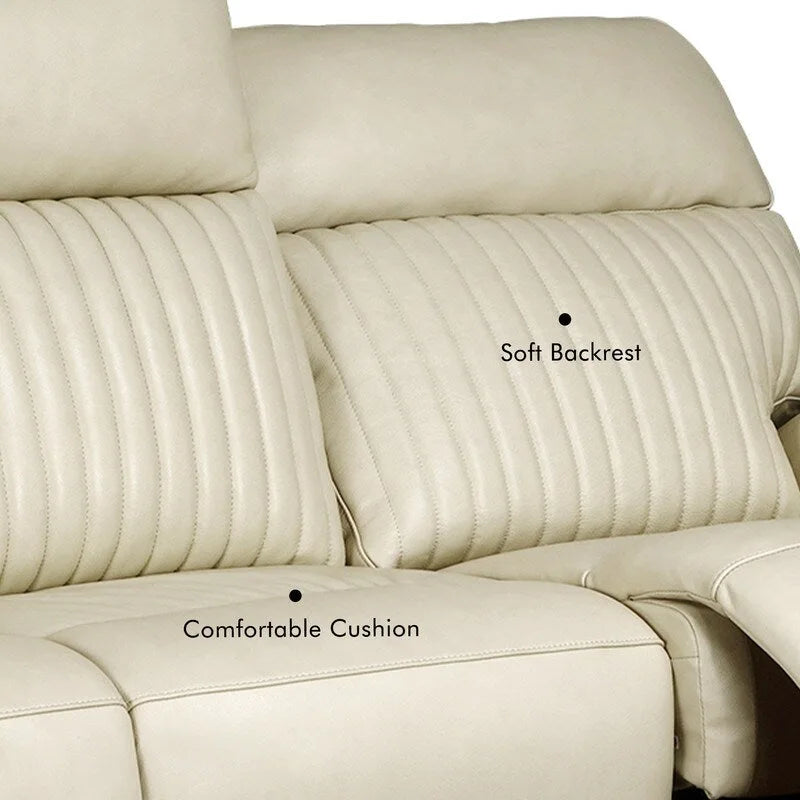 Leather Zero Gravity Power Recliner with Power Headrest and Power Lumbar,USB&USB-C Port