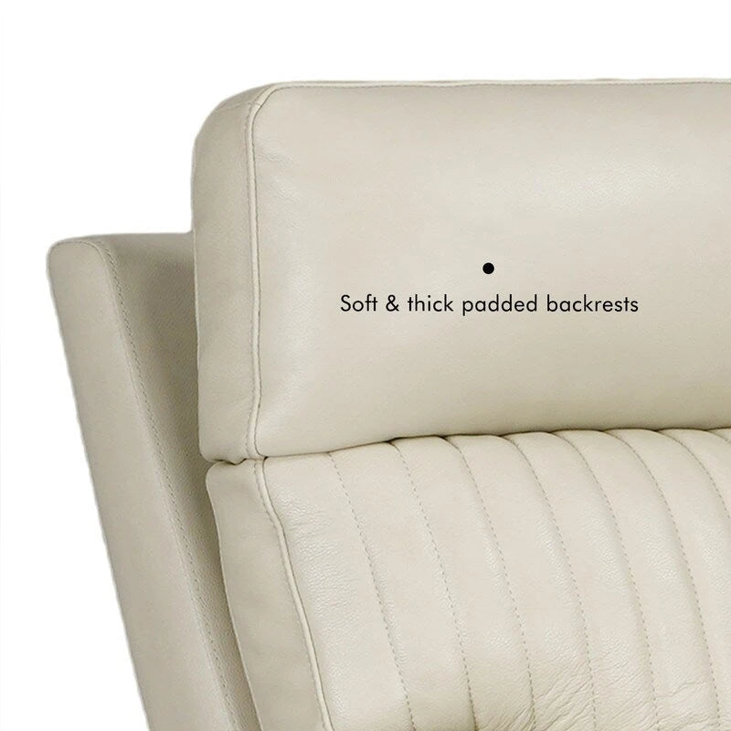 Leather Zero Gravity Power Recliner with Power Headrest and Power Lumbar,USB&USB-C Port