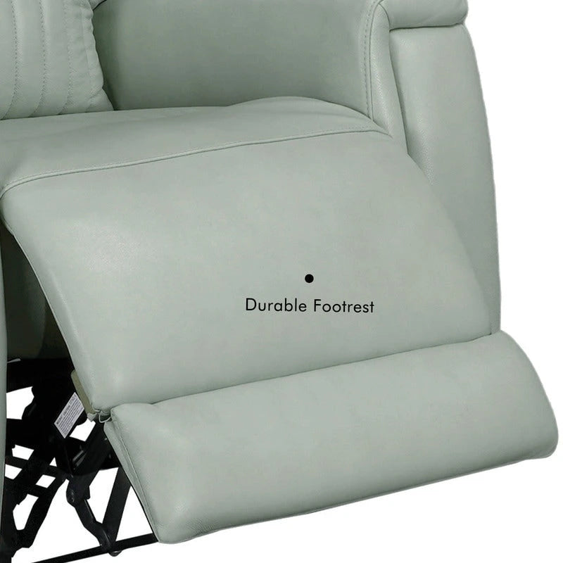 Leather Zero Gravity Power Recliner with Power Headrest and Power Lumbar,USB&USB-C Port