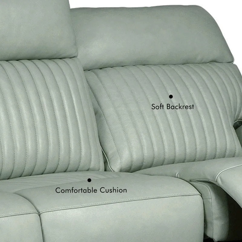 Leather Zero Gravity Power Recliner with Power Headrest and Power Lumbar,USB&USB-C Port
