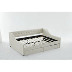 Twin Corner Daybed with Storage Drawers