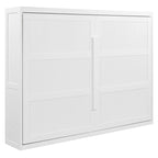 Queen Size Murphy Bed with Dual-Piston Mechanism, No Box Spring