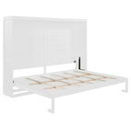 Queen Size Murphy Bed with Dual-Piston Mechanism, No Box Spring
