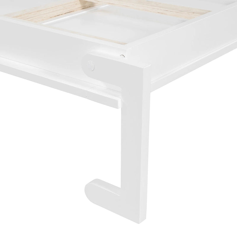 Queen Size Murphy Bed with Dual-Piston Mechanism, No Box Spring
