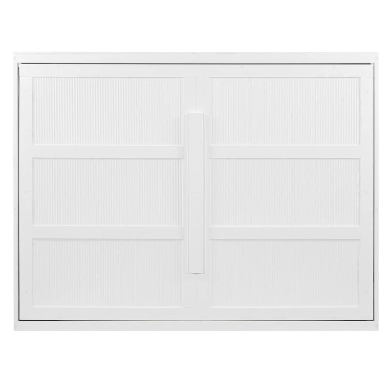 Queen Size Murphy Bed with Dual-Piston Mechanism, No Box Spring