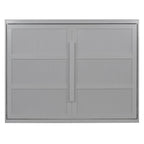 Queen Size Murphy Bed with Dual-Piston Mechanism, No Box Spring