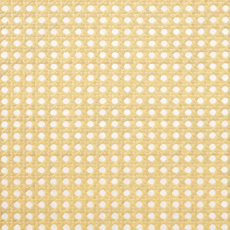 King Platform Bed with Rattan Headboard & Under-Bed Storage