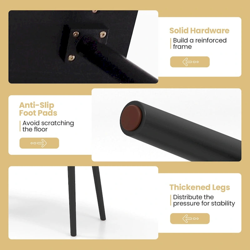 Costway Entryway Bench for 2 Windsor Rubber Wood Dining Bench with - See Details