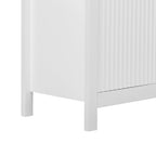 Modern Entryway Cabinet with Adjustable Shelves and Soft-Close Doors