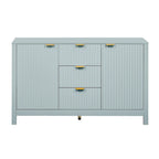 Modern Entryway Cabinet with Adjustable Shelves and Soft-Close Doors