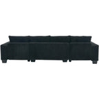 114  Pull Out Sleeper Sofa Bed,Adjustable Sleeper Sofa,Corduroy Sofa