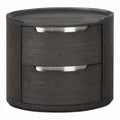 Furniture of America Addeso Modern Solid Wood 2-Drawer Nightstand