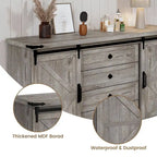 Farmhouse 4 Drawer Dresser for Bedroom, Living Room