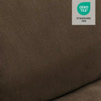 MCombo Zero Wall-Hugger Power Recliner Chair with Adjustable Headrest, Perfect for Small Spaces and RV, Fabric ST257