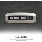 MCombo Zero Wall-Hugger Power Recliner Chair with Adjustable Headrest, Perfect for Small Spaces and RV, Fabric ST257