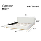 Christopher Knight Home - Jessica Plush Upholstered Bed