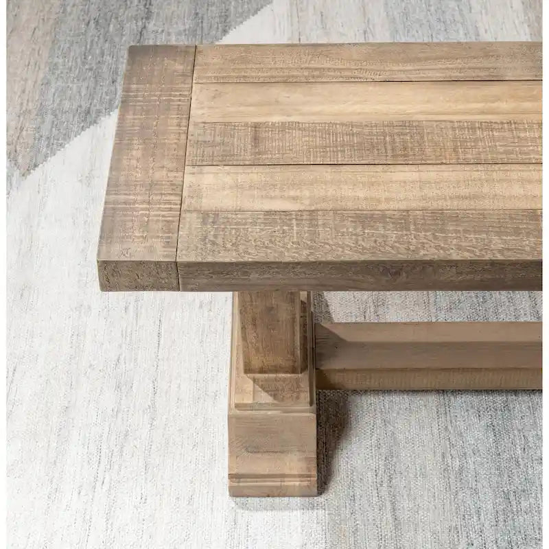 Dita Reclaimed Pine Wood Bench by Kosas Home