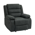 Modern 36 W Cotton/ Corduroy Push Back Manual Recliner Chair