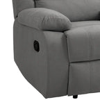 Modern 36 W Cotton/ Corduroy Push Back Manual Recliner Chair