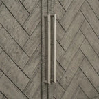 Traditional Storage Cabinet with Adjustable Shelves and Three Doors for Living Rooms, Entrance and Study Rooms