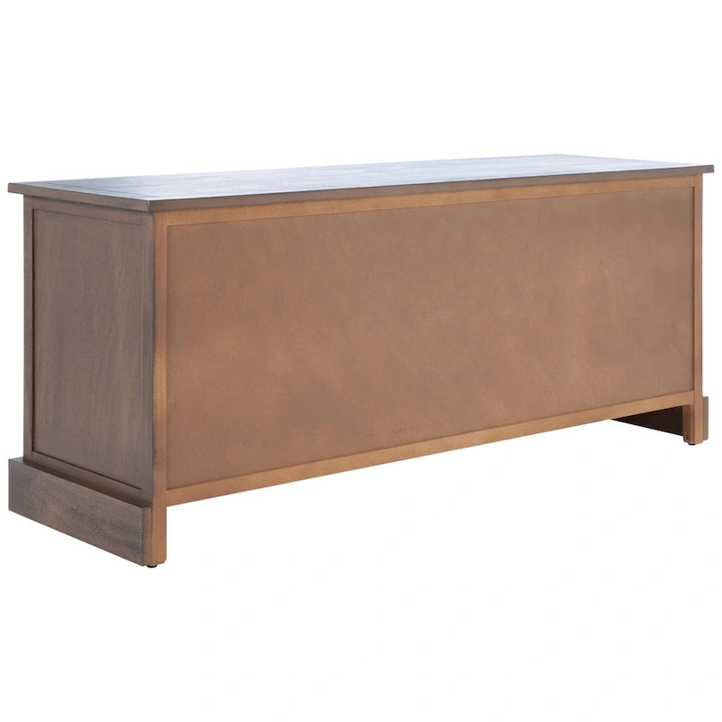 SAFAVIEH Salime 3-Drawer Bottom Shelf Storage Bench - 47.3 W x 15 L x 19 H - 47Wx15Dx19H