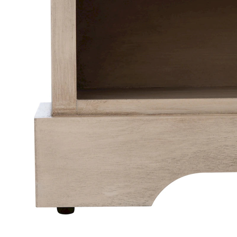 SAFAVIEH Salime 3-Drawer Bottom Shelf Storage Bench - 47.3 W x 15 L x 19 H - 47Wx15Dx19H